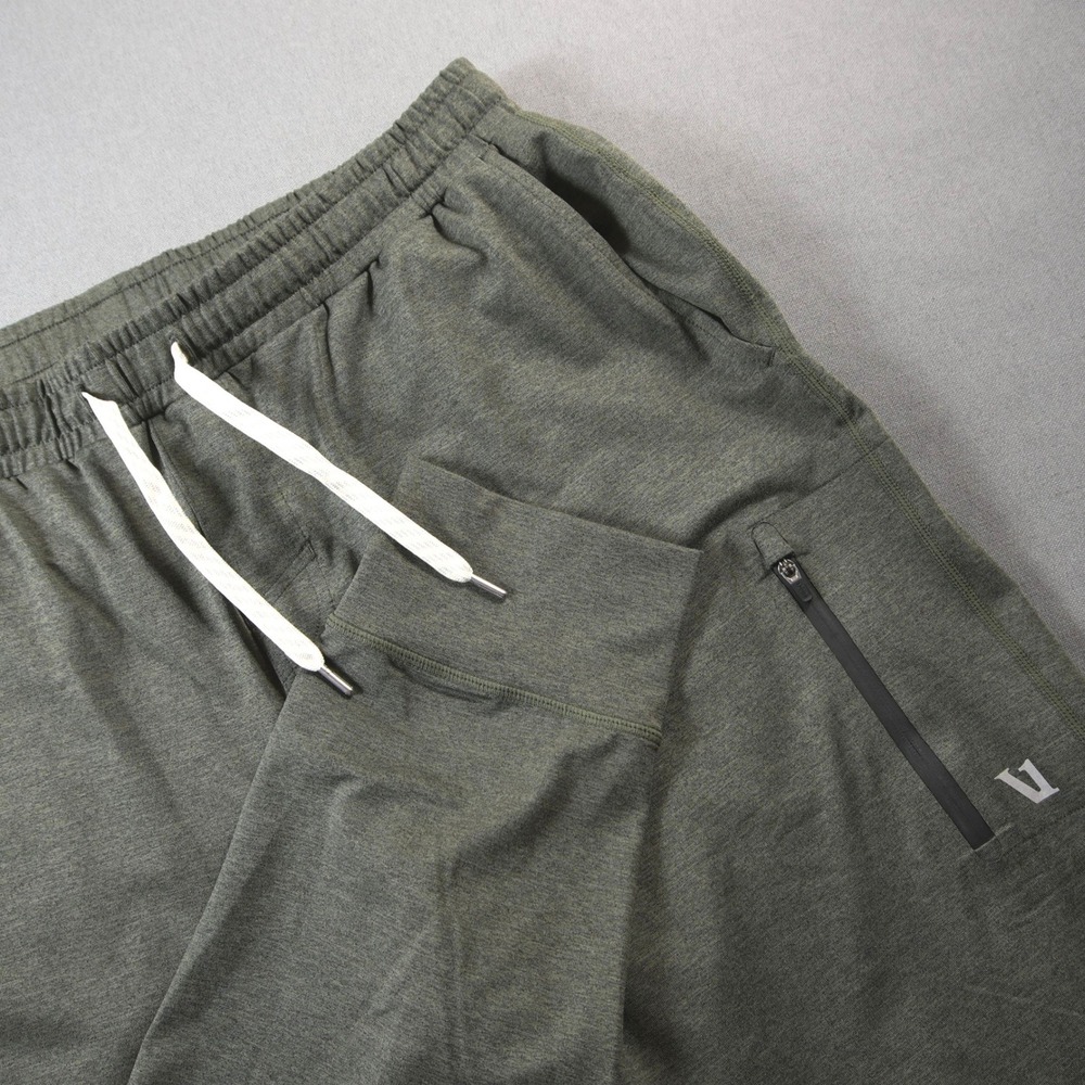 Vuori Sunday Performance Jogger Men Joggers L V416 Active Gym Green 31x27